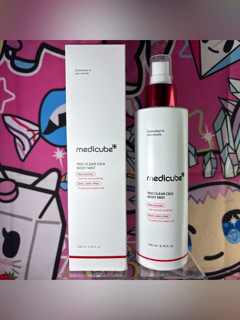 Medicube Red Clear Cica Body Mist 6.76fl oz Full Size